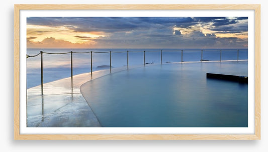 Sunrise at Bronte pool