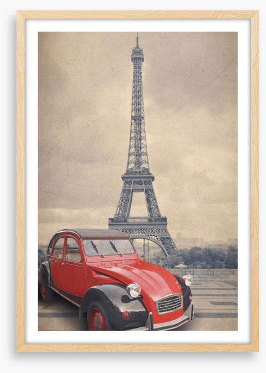 A vintage red