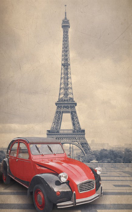 A vintage red