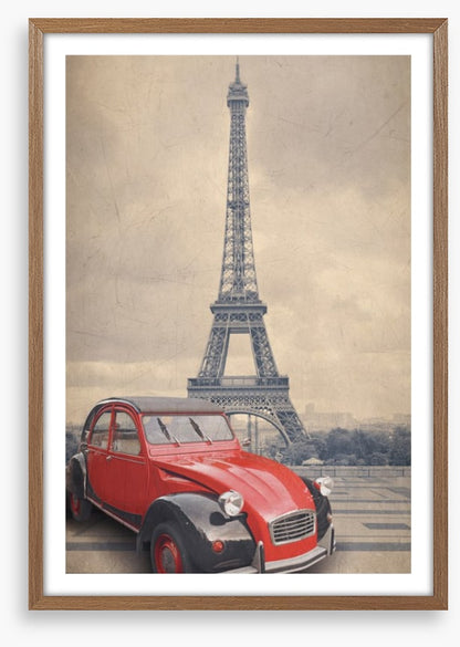 A vintage red