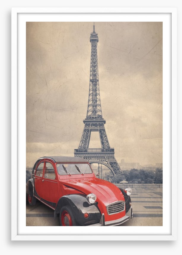 A vintage red
