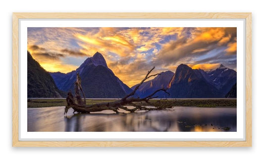 Milford Sound sunset