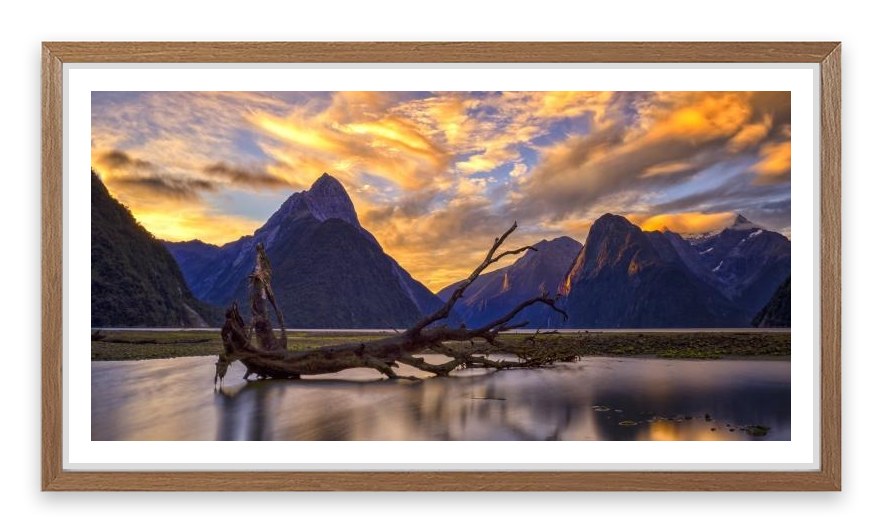Milford Sound sunset