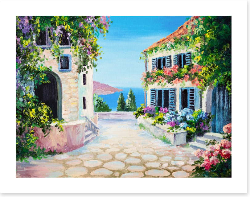 The sea view villa
