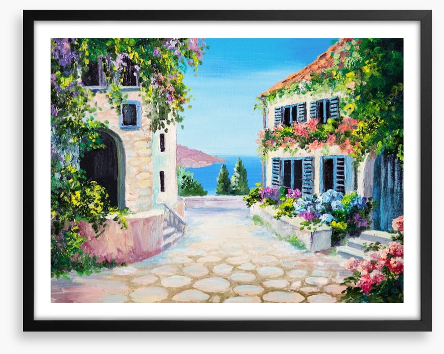 The sea view villa