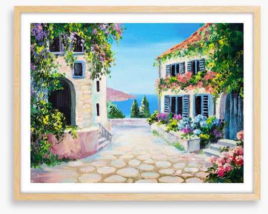 The sea view villa
