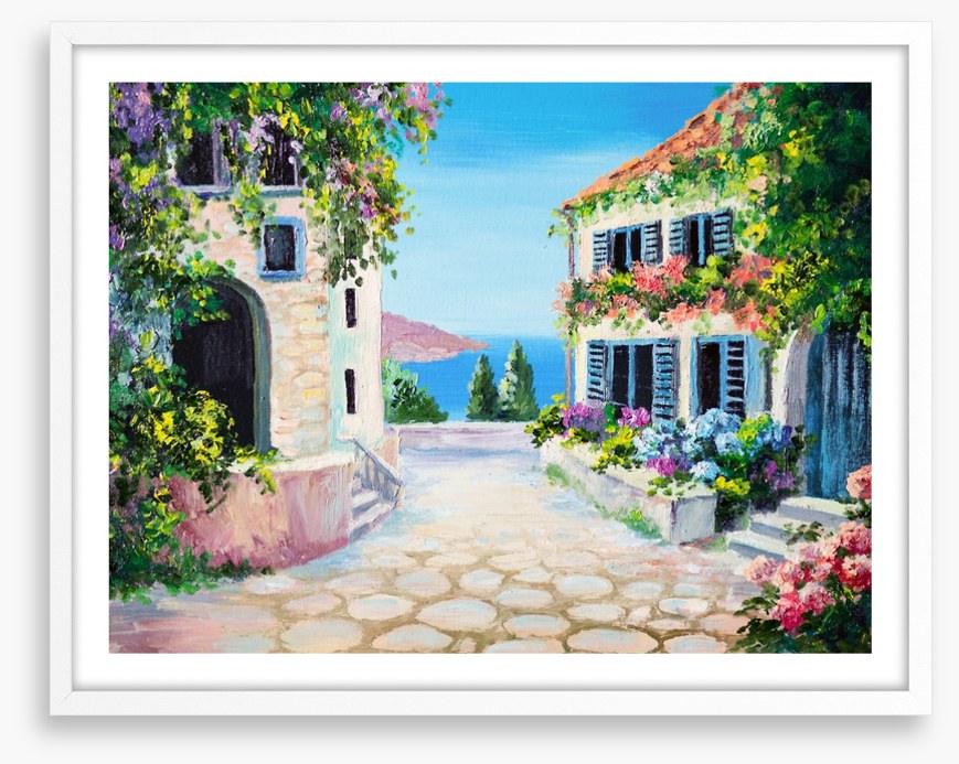 The sea view villa