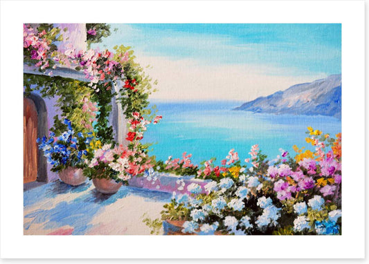 Garden by the sea