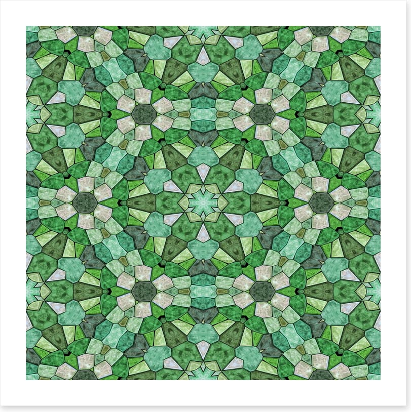 Kaleidoscope greens