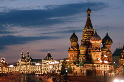 Red Square dusk, Moscow