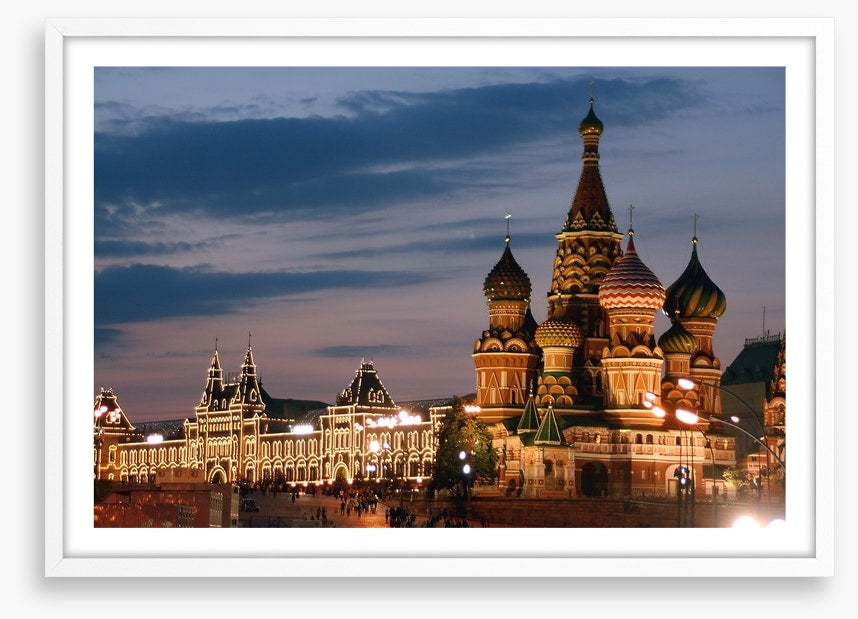 Red Square dusk, Moscow
