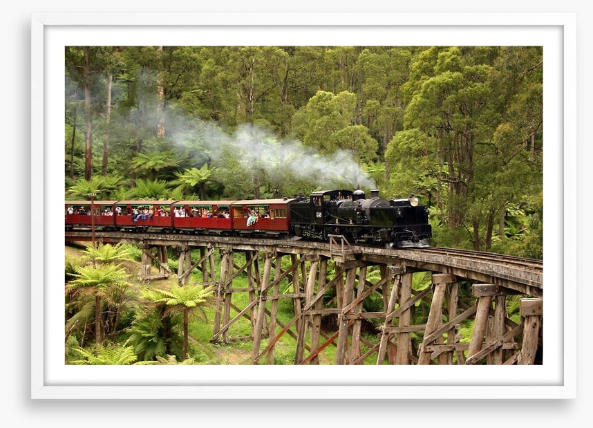 Puffing Billy steam train