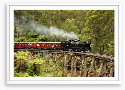 Puffing Billy steam train