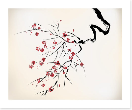 Red blossom beauty