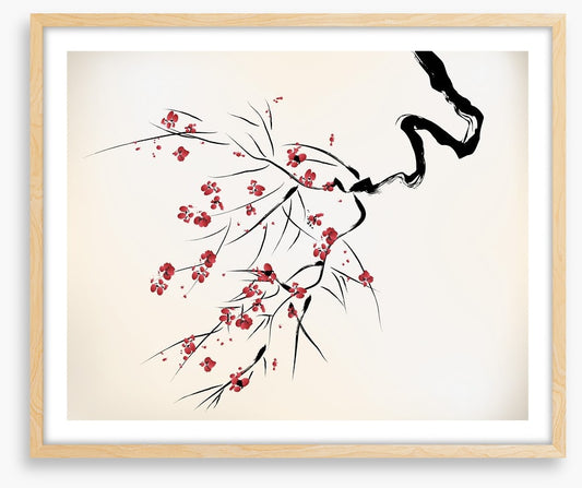 Red blossom beauty