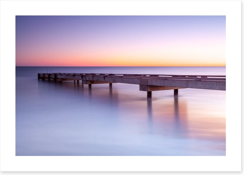 Jetty in the dawn