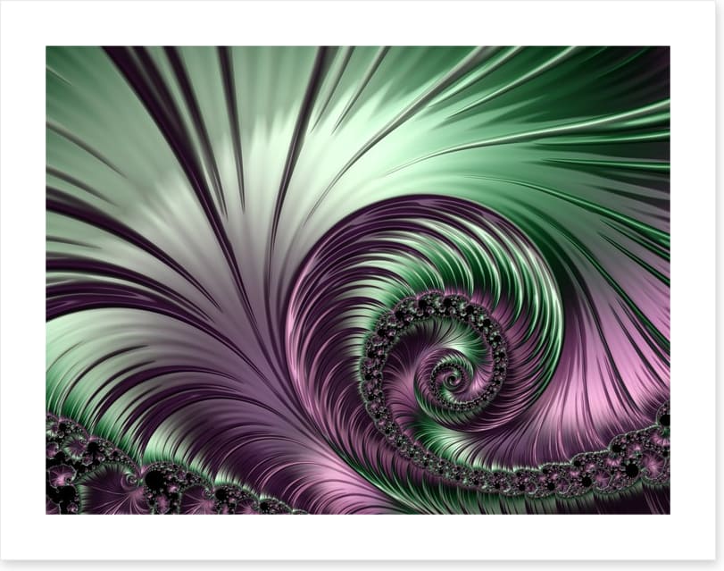 Shimmer and swirl