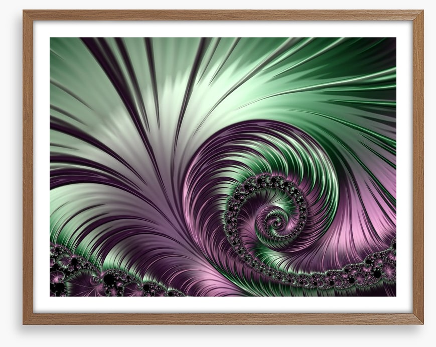 Shimmer and swirl