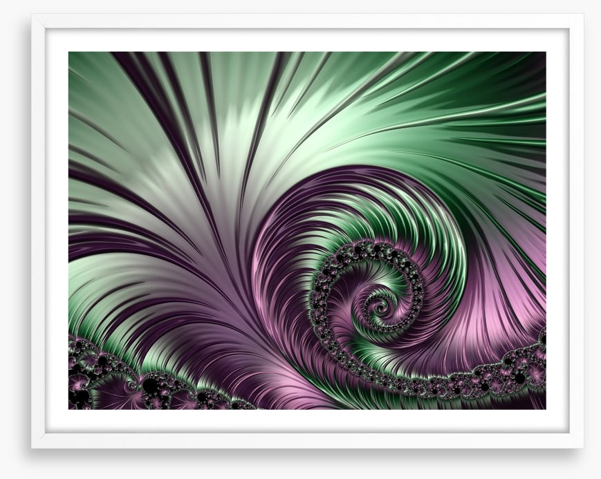 Shimmer and swirl