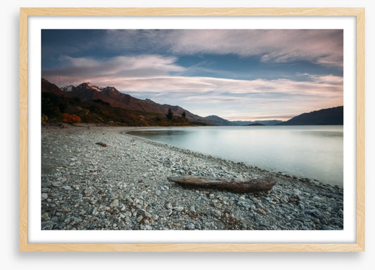 Shore of Lake Wakatipu, New Zealand