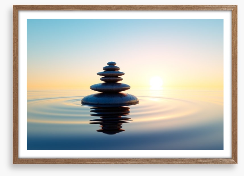 Stone tower at sunrise