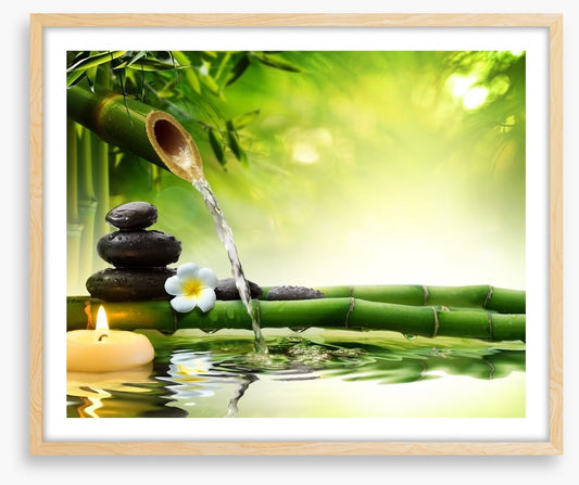 Flowing zen garden