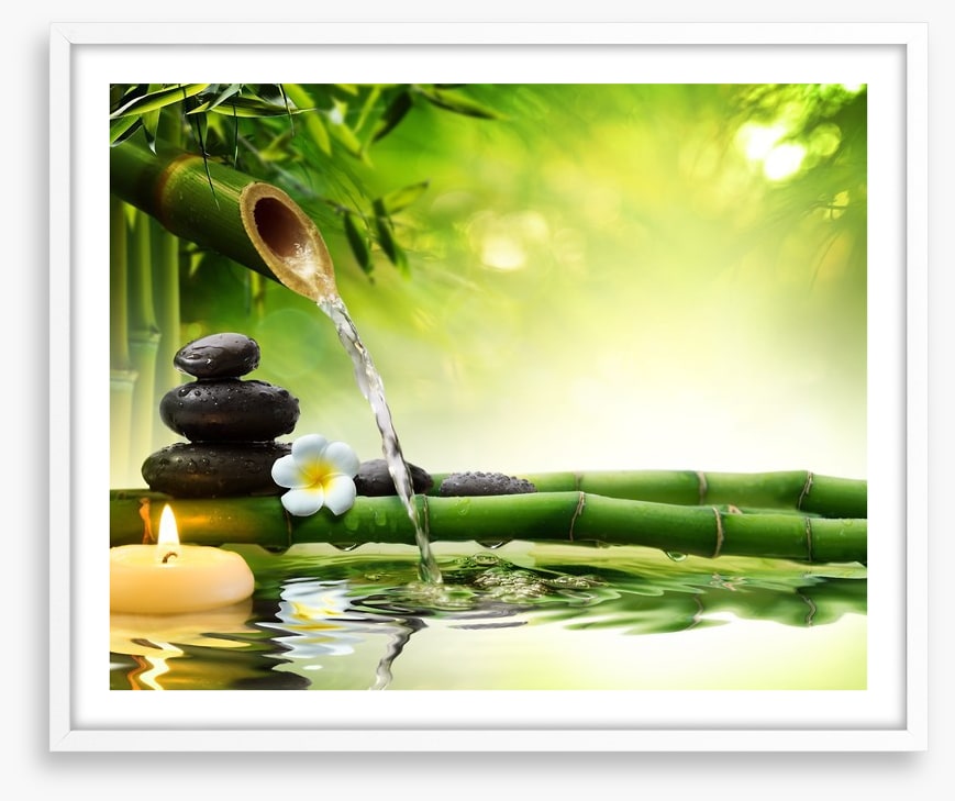 Flowing zen garden