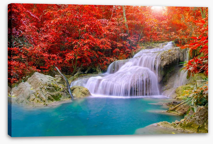 Erawan forest falls