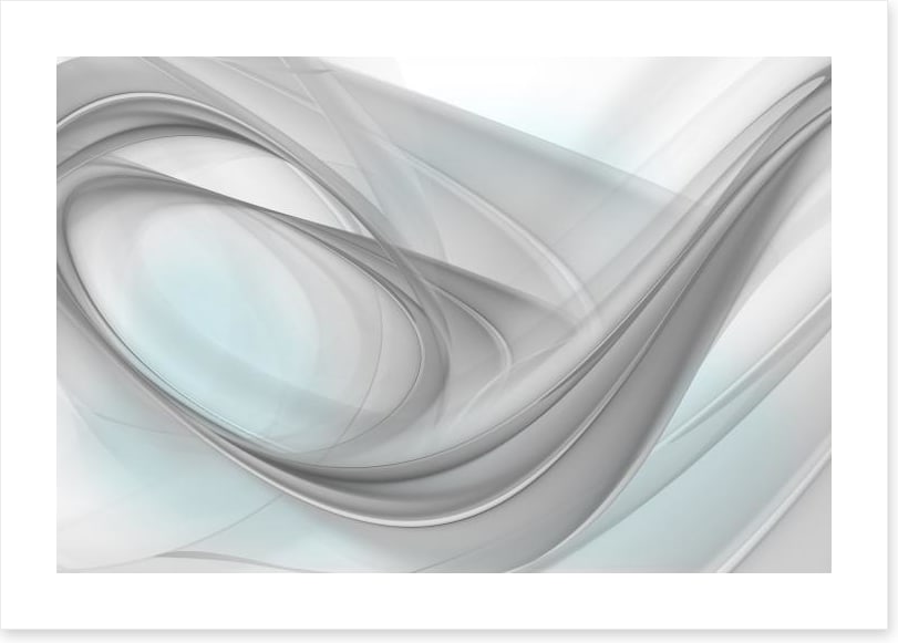 Soft swirling grey