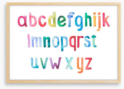 Alphabet and Numbers