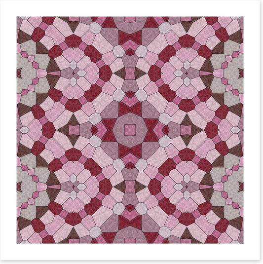 Kaleidoscope pinks