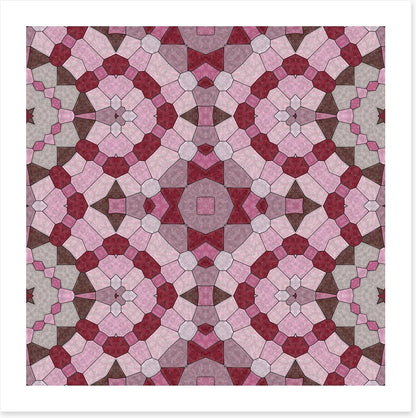 Kaleidoscope pinks