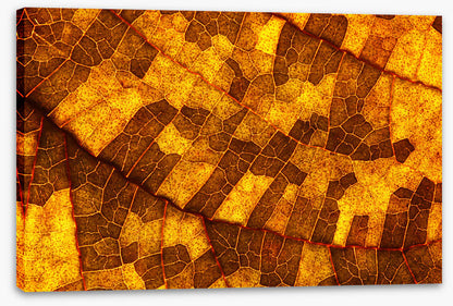 Skeleton leaf gold