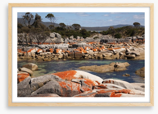 Boulders of fire, Tasmania