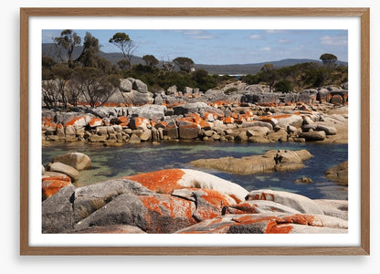 Boulders of fire, Tasmania