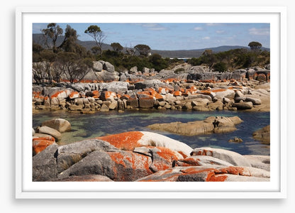 Boulders of fire, Tasmania