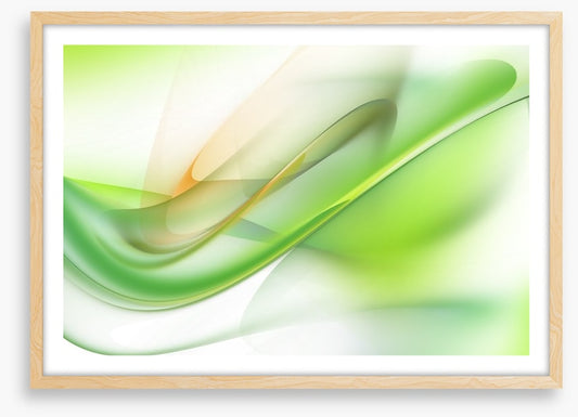 Waves of green