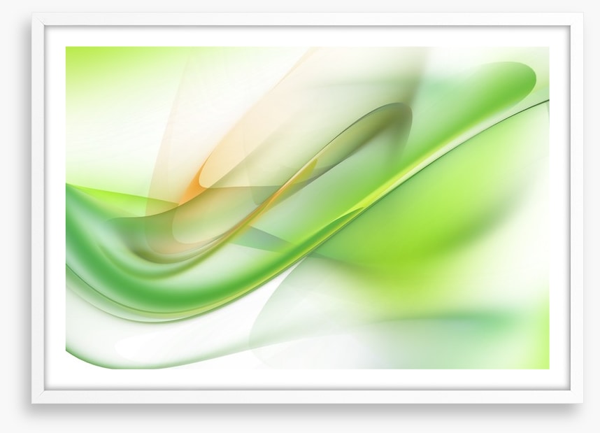 Waves of green