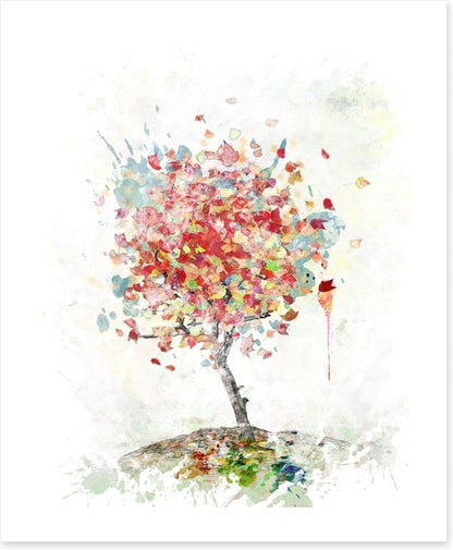 Falling leaves