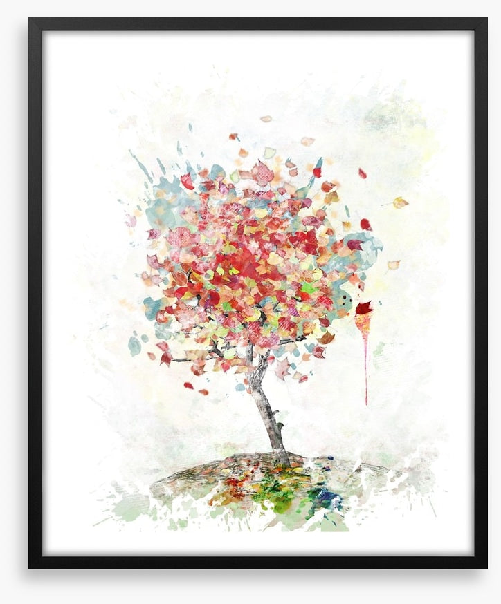 Falling leaves