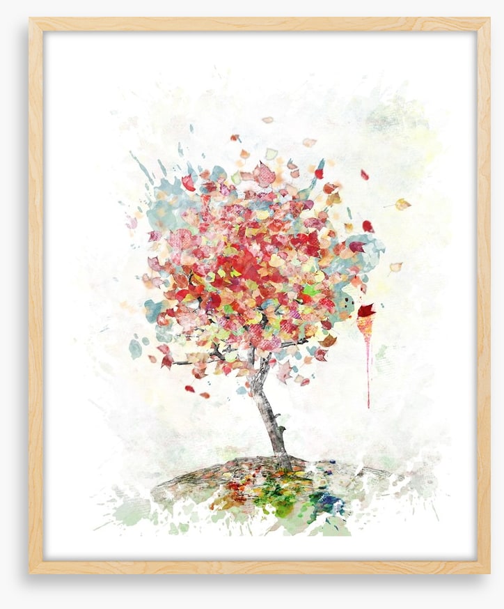 Falling leaves
