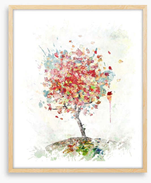 Falling leaves