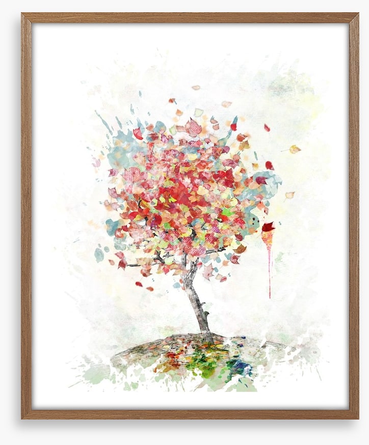 Falling leaves