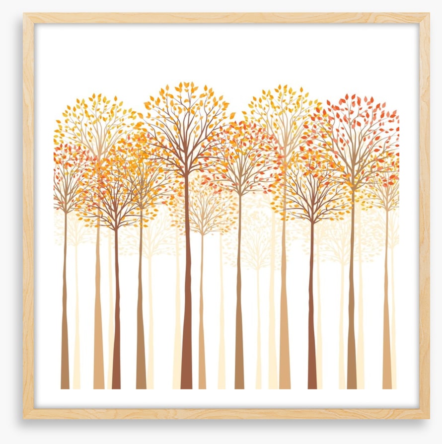 Autumn trees