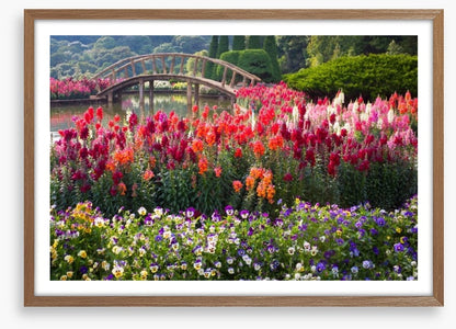 Flower garden bridge