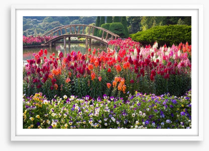 Flower garden bridge