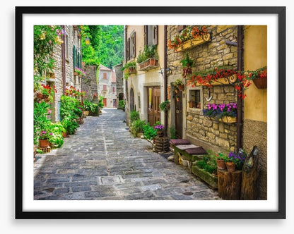 Tuscan facades, Italy