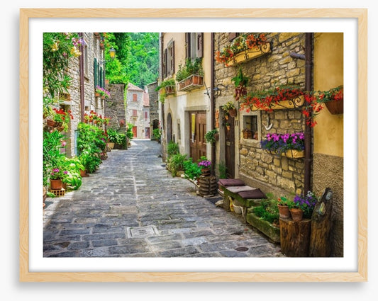 Tuscan facades, Italy