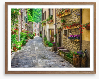 Tuscan facades, Italy