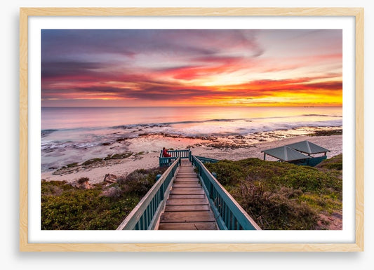 Stunning beach sunset, Perth
